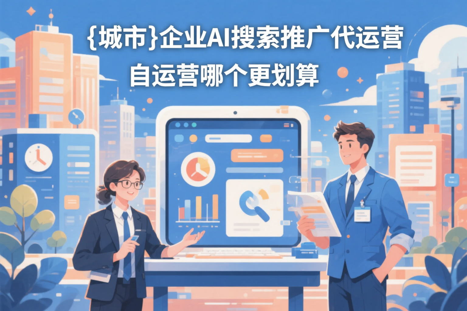 定安企业AI搜索推广代运营和自运营哪个更划算