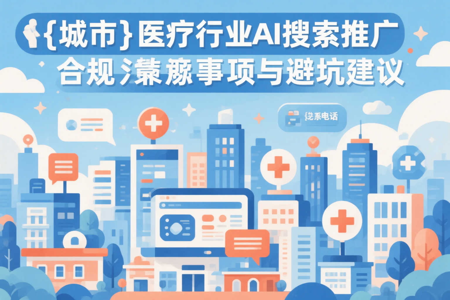 定安医疗行业AI搜索推广合规注意事项与避坑建议