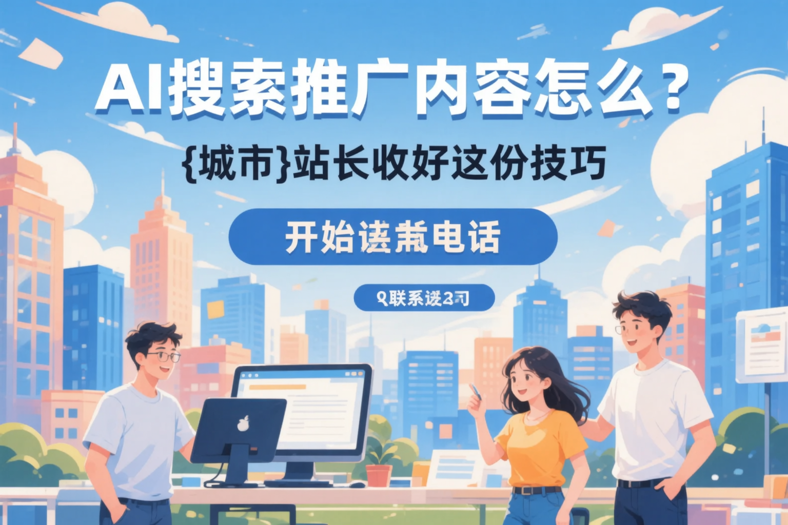 AI搜索推广内容怎么写？定安站长收好这份技巧