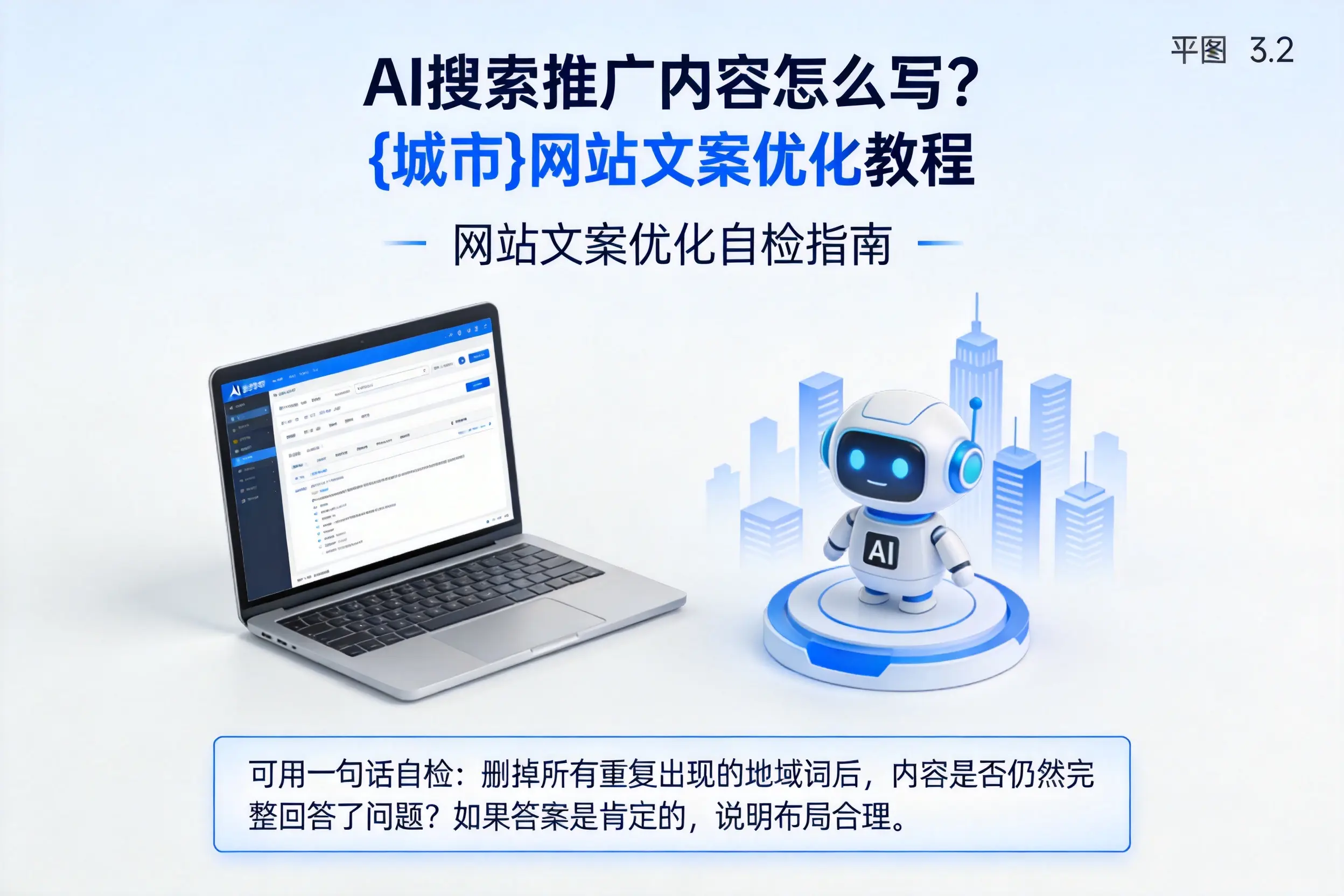 AI搜索推广内容怎么写？定安网站文案优化教程