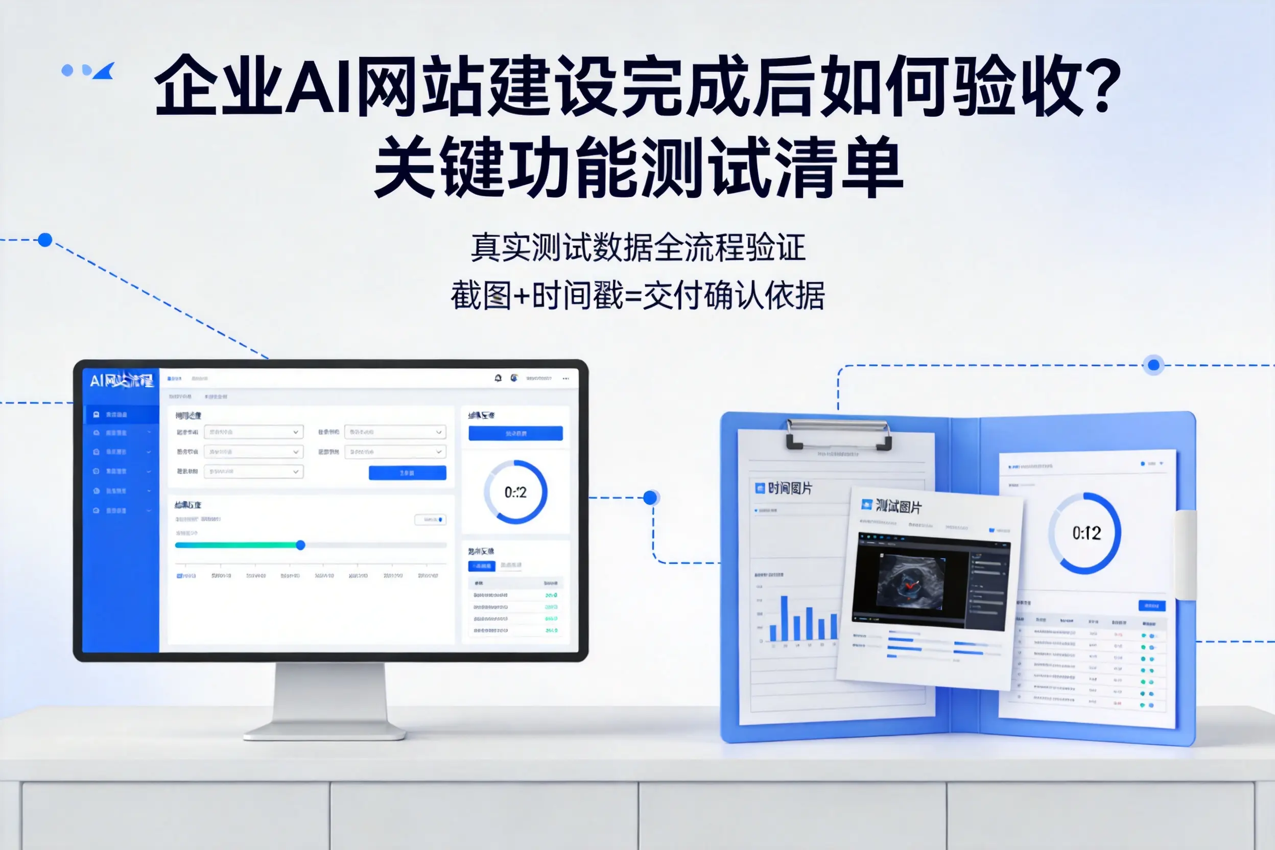 定安企业AI网站建设完成后如何验收？关键功能测试清单