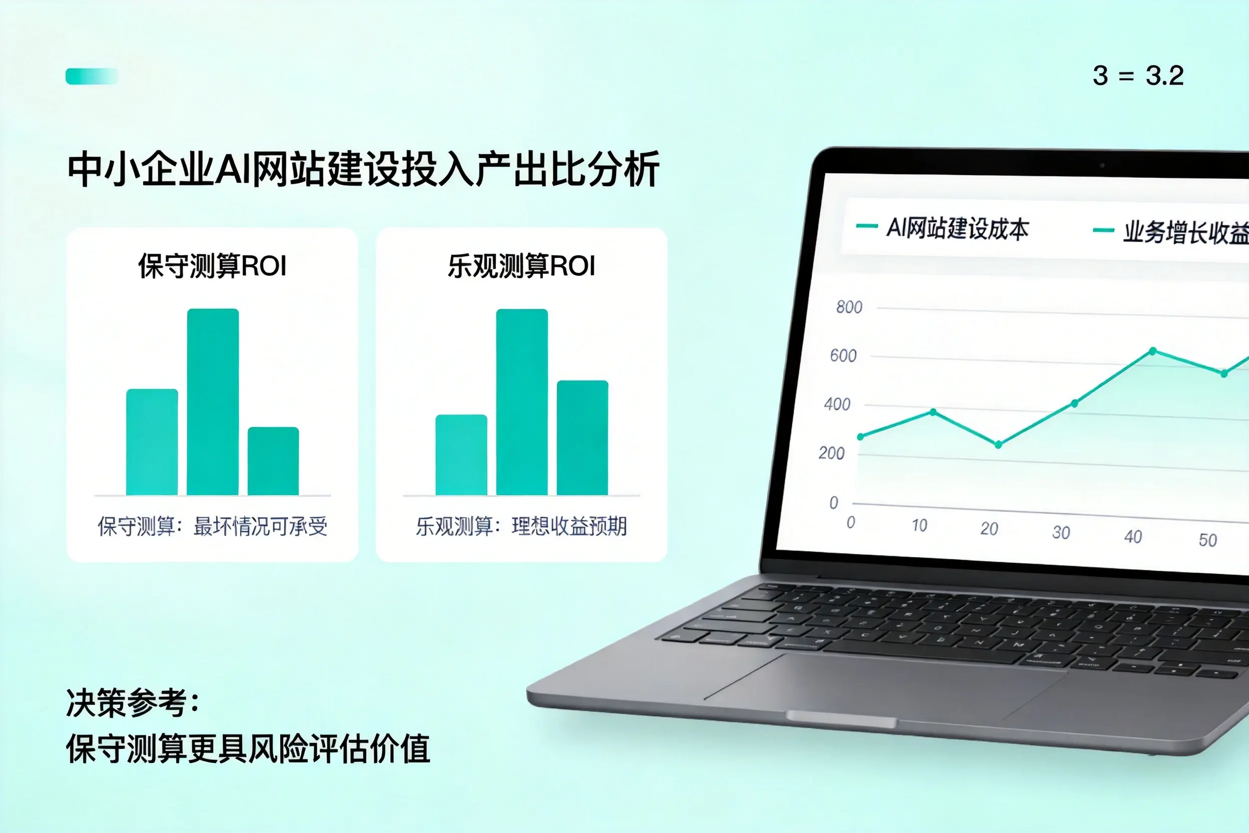 定安中小企业AI网站建设投入产出比怎么算？先看这份分析