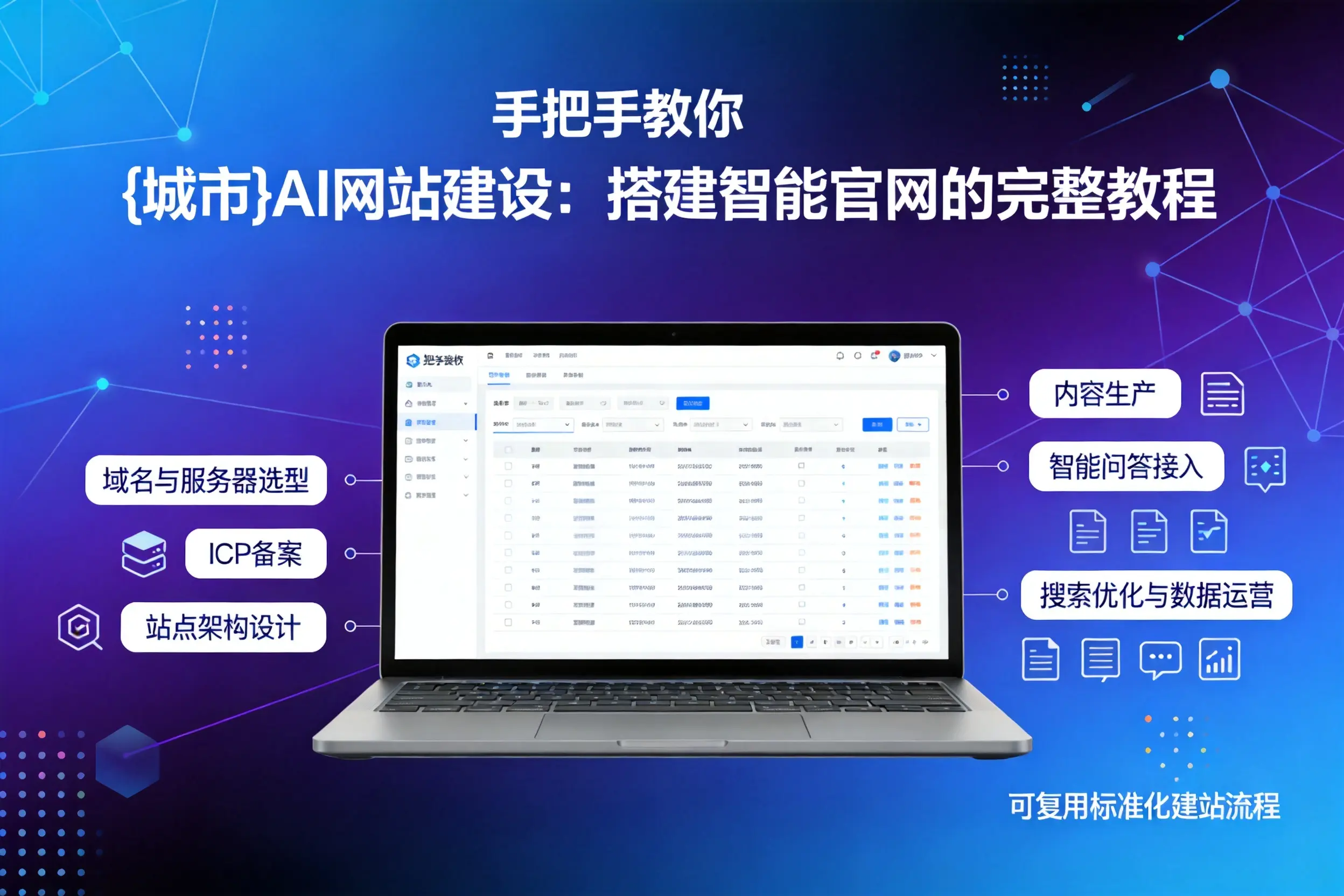 手把手教你定安AI网站建设：搭建智能官网的完整教程